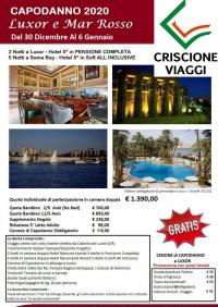 Capodanno 2020 Luxor e Mar Rosso